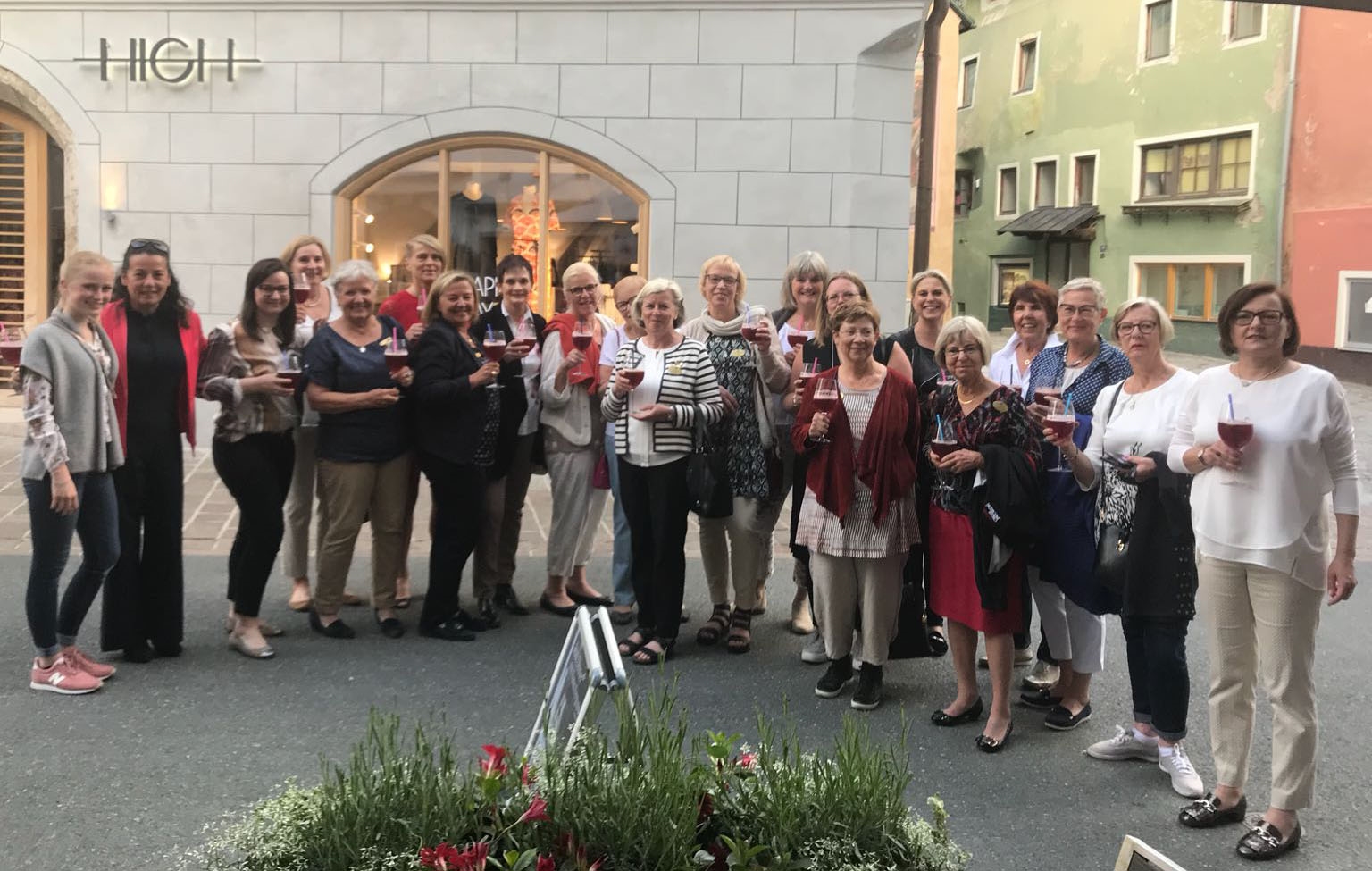 Linkclub Varberg (Schweden) besucht Kitzbühel